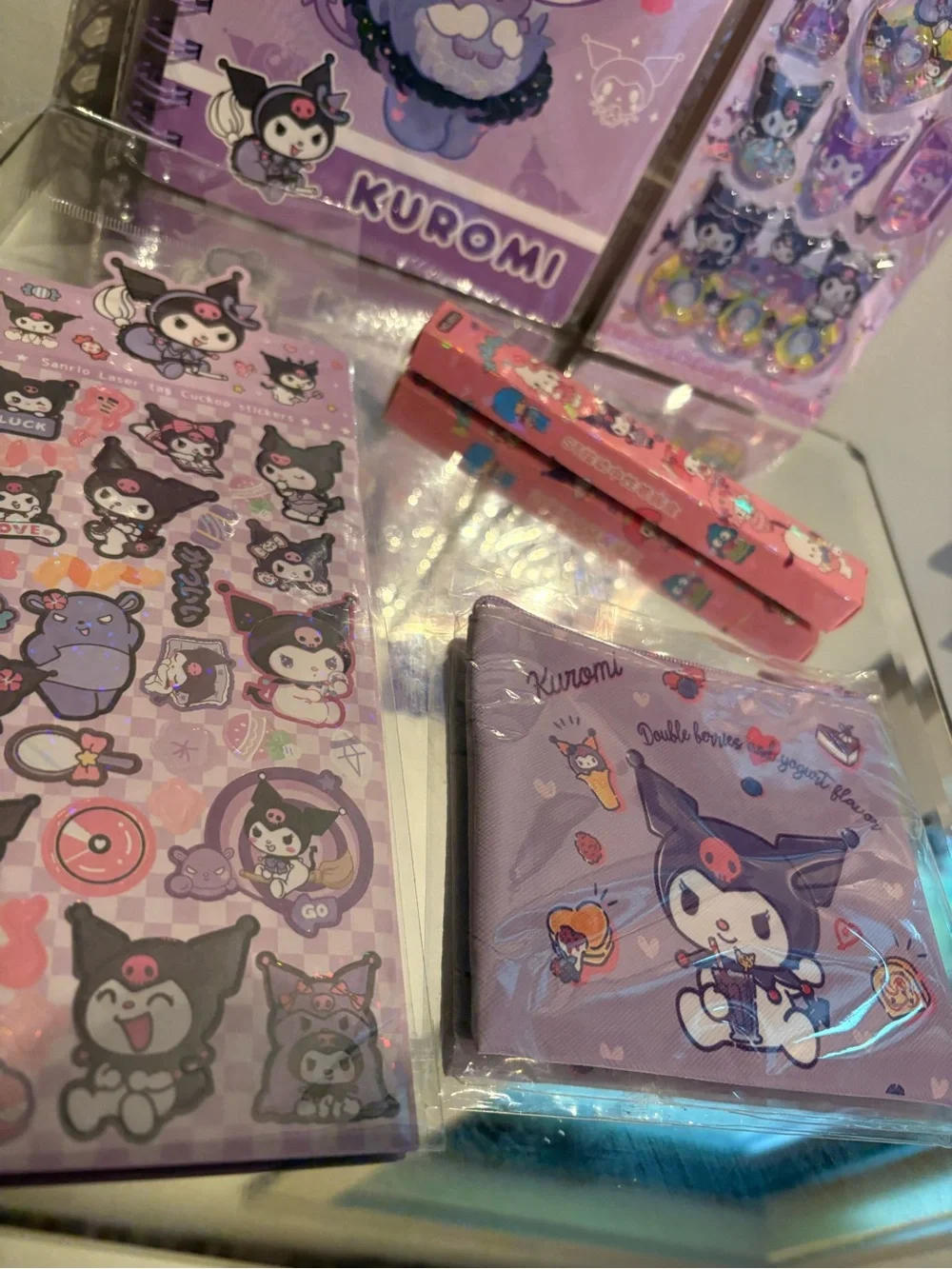 Cute Kuromi stationary bundle